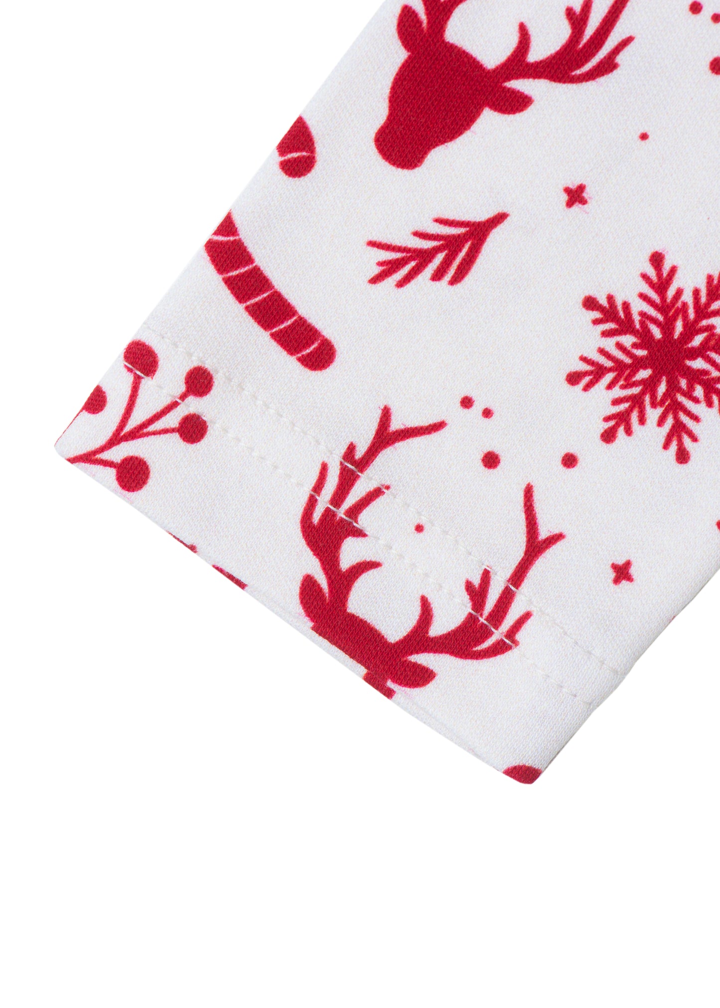 Deerest Dreams Sea Salt Christmas 2-Piece PJs KIDS