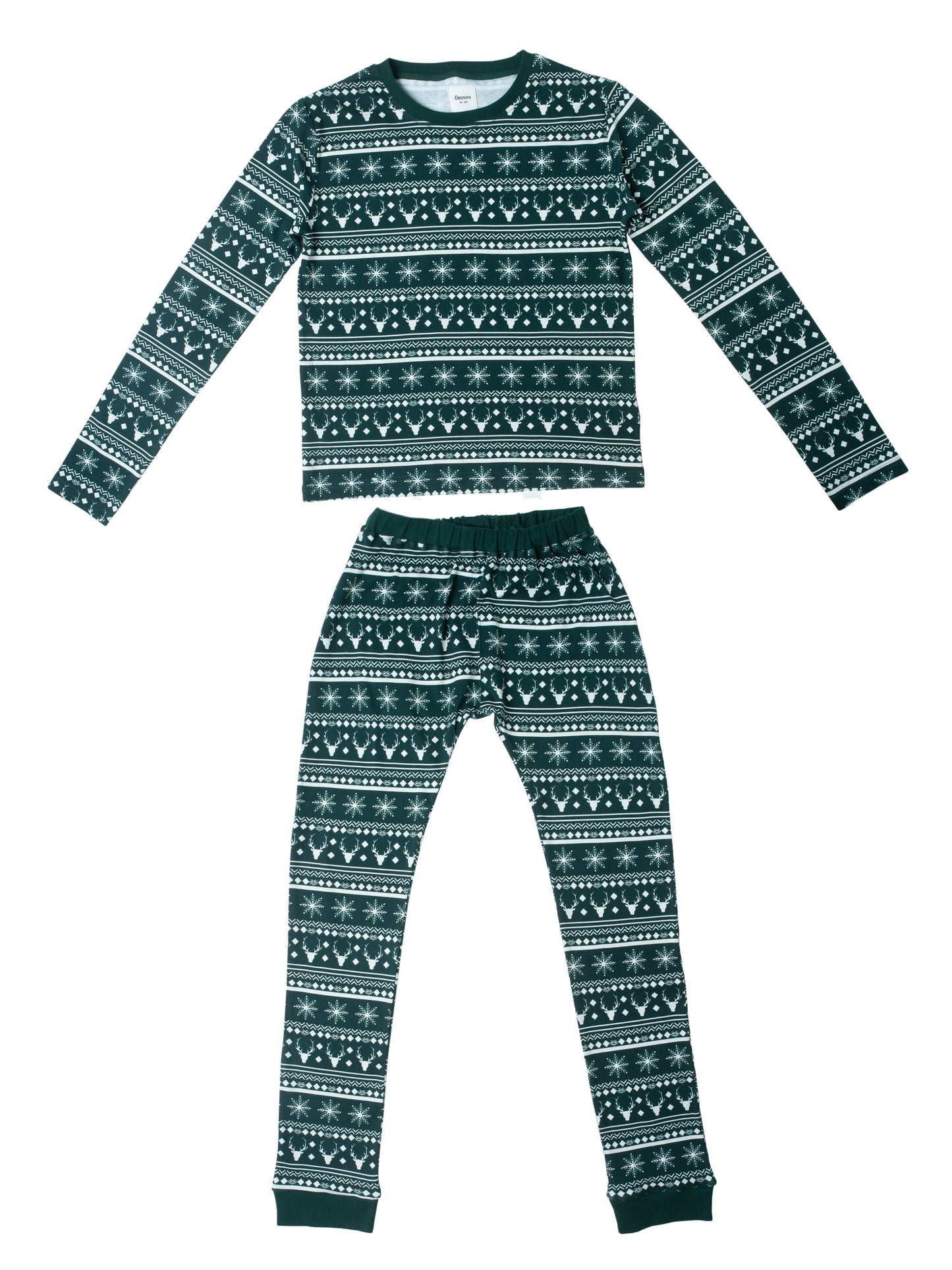 Snowflake Snuggles Forest Biome Christmas 2-Piece PJs BABY