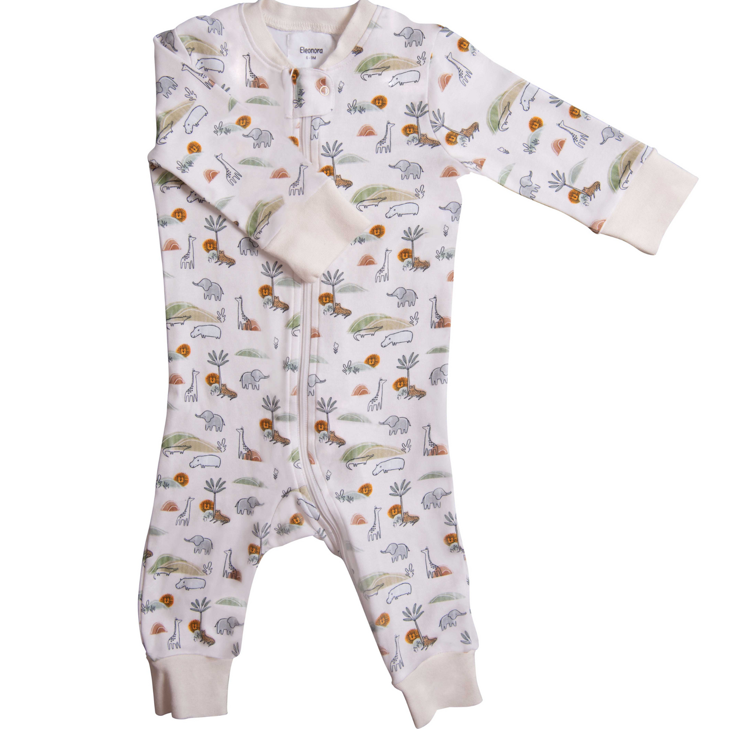 Safari Dreams Organic Zip Sleeper