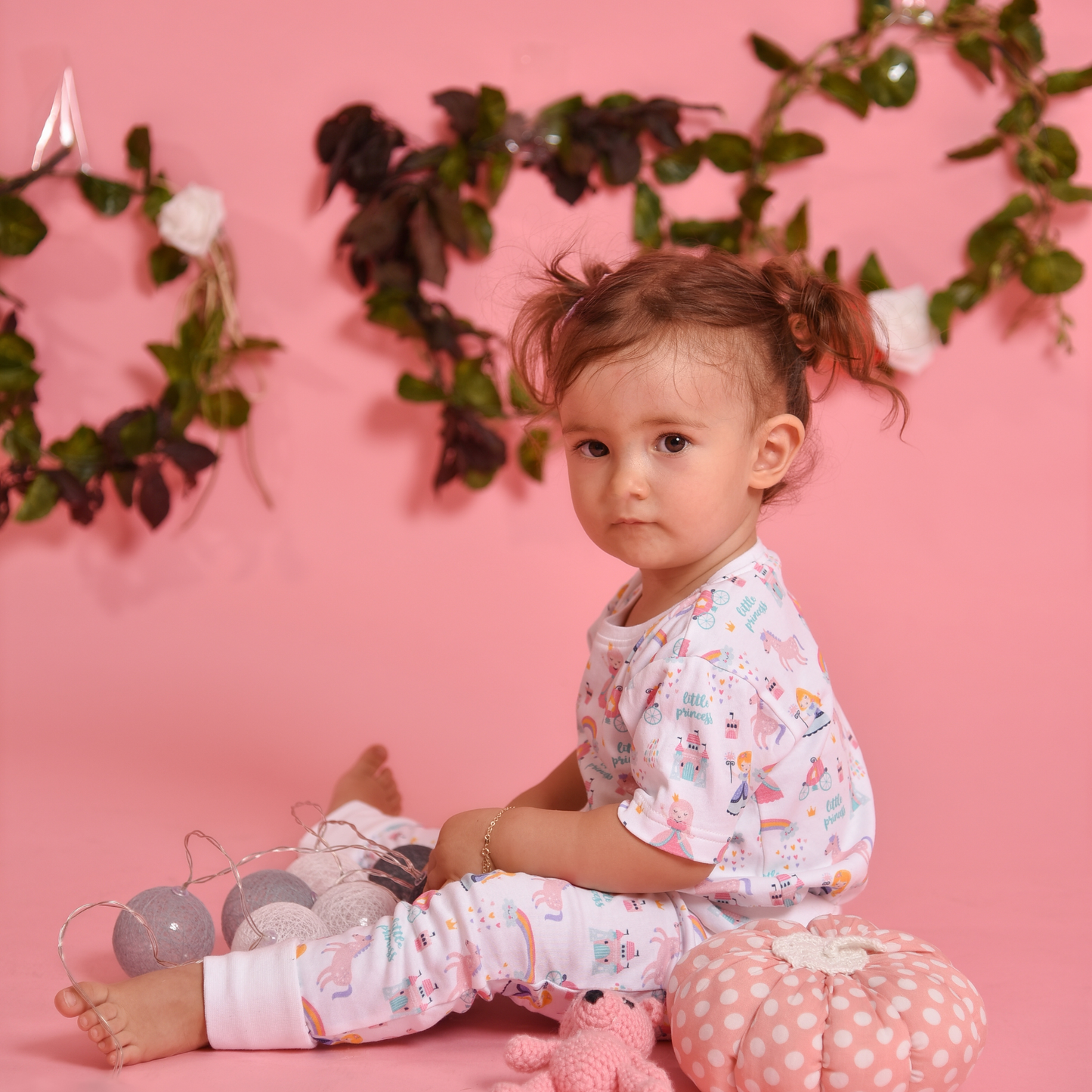 Little Princess Organic 2-Piece PJs Set