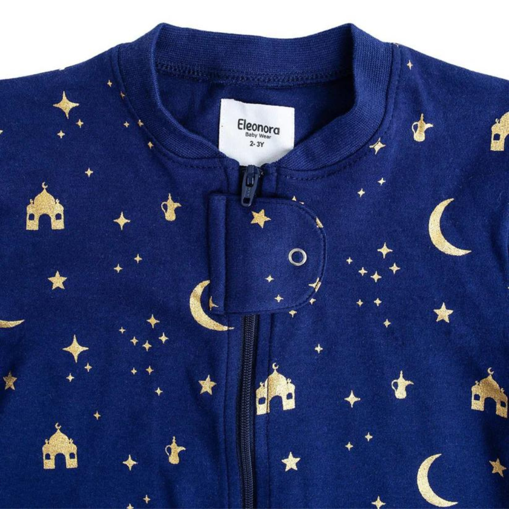 Evening Blue Ramadan Zip Sleeper