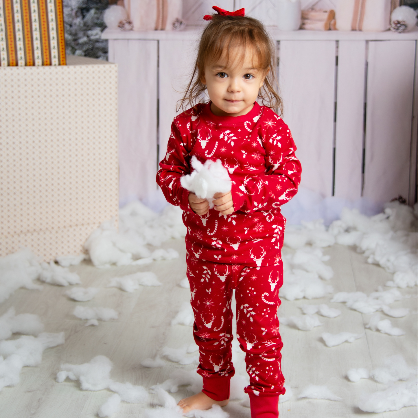 Deerest Dreams Adrenaline Rush Christmas 2-Piece PJs BABY